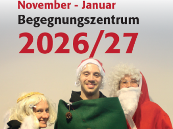 Veranstaltungen im BGZ von November 2026 bis Januar 2027
