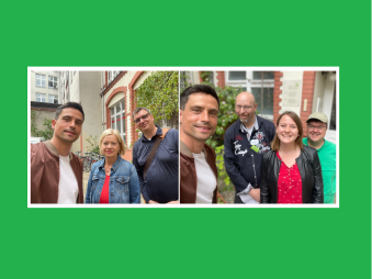 Blick hinter die Kulissen für Bundestagsabgeordnete Gesine Lötzsch und Annika Klose